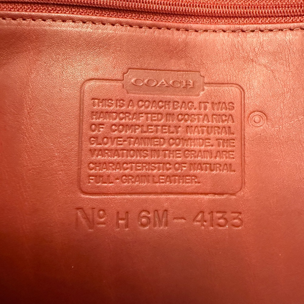 Vintage Coach Waverly #4133 - Picture 2 of 7